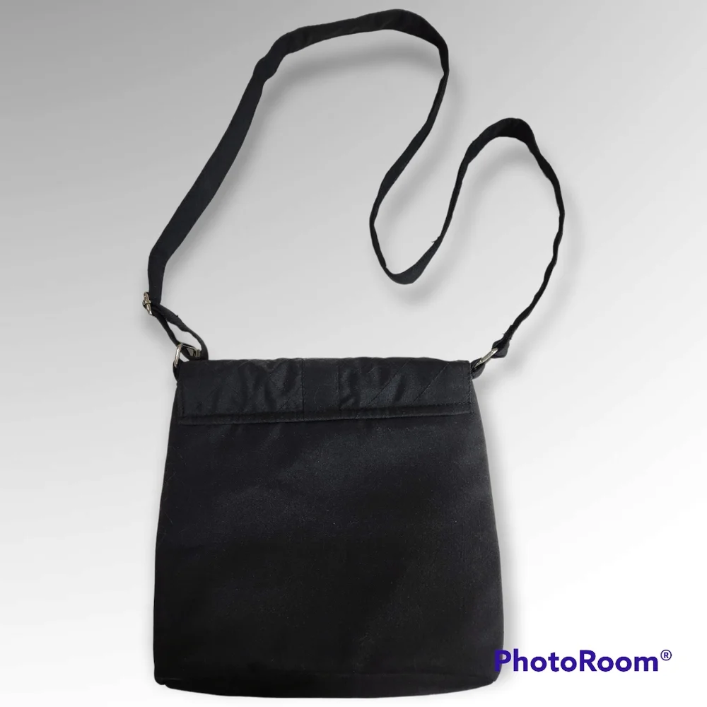 Gold Coast Black Quilted Crossbody Bag